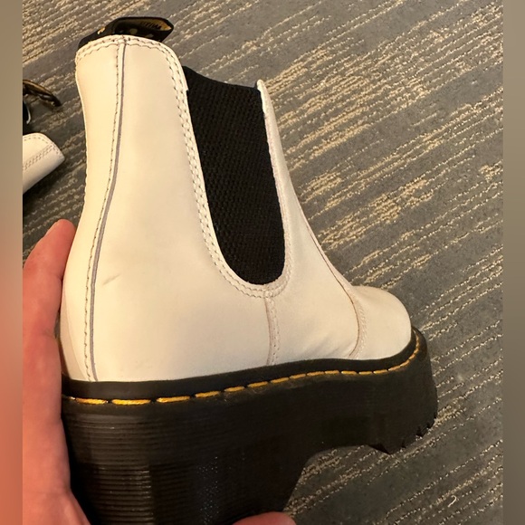 Dr Martens Air Sole Platforms color white size Men’s 6 - Picture 7 of 15